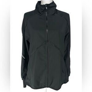 CHAMPION / Black Light-weight Windbreaker / Large / Activewear Workout Running